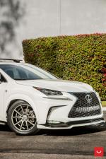 Lexus NX on Vossen Wheels (VFS1) 2017 года